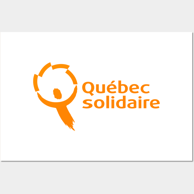 Québec solidaire Wall Art by truthtopower